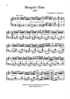 Mosquito Bites: For piano by Edwin F. Kendall