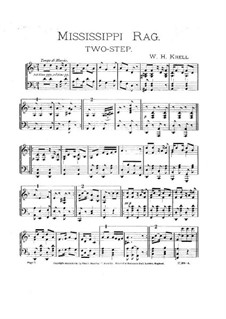 mississippi rag by w h krell free download on musicaneo mississippi rag sheet music