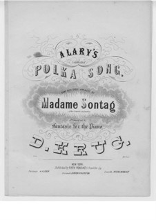 La polka favorite d'Alary: La polka favorite d'Alary by Dietrich Krug