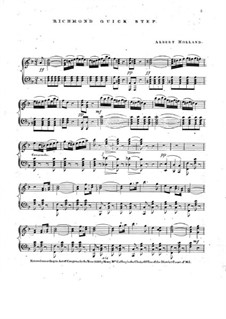 Richmond Quick Step: Richmond Quick Step by Albert Holland