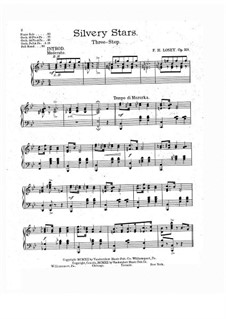 Silvery Stars, Op.319: Silvery Stars by Frank Hoyt Losey