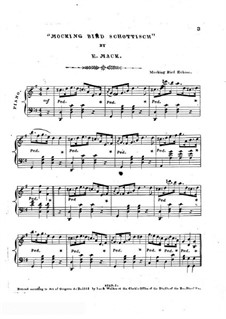 Mocking Bird Schottisch: Mocking Bird Schottisch by Edward Mack