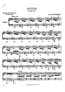 Morceau caractéristique en forme d'Étude, Op.22: Etude No.5 by Hermann Adolf Wollenhaupt