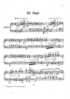 Jugendblüten, Op.121: Nr.20 Die Jagd by Charles Mayer