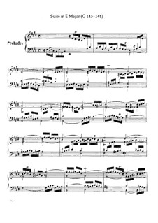 Suite No.5 in E Major, HWV 430: For harpsichord by Georg Friedrich Händel