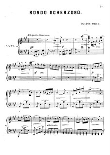 Rondo Scherzoso: For piano by Boyton Smith