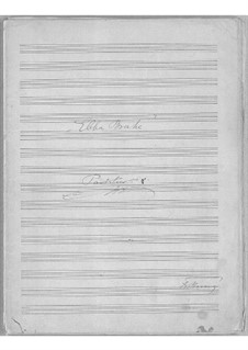 Ebba Brahe, Op.42: Full score by Frederik Rung