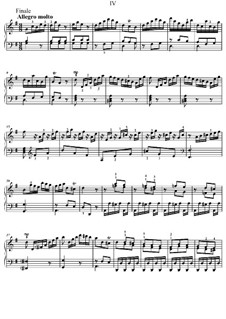 Sonata for Piano No.13 in G Major, Hob.XVI/6: Movement IV by Joseph Haydn