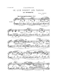 Le myosotis, Op.10: Le myosotis by Robert Oehme