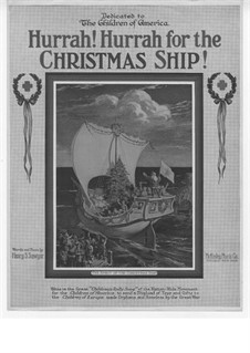 Hurrah! Hurrah for the Christmas Ship: Hurrah! Hurrah for the Christmas Ship by Henry S. Sawyer