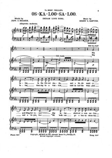 Os-ka-loo-sa-loo: Os-ka-loo-sa-loo by Henry S. Sawyer