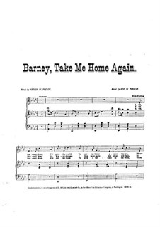 Barney, Take Me Home Again: Barney, Take Me Home Again by George W. Persley