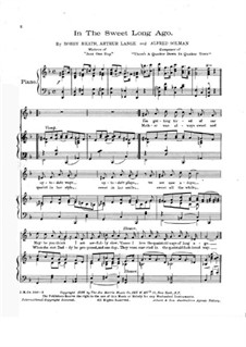 In the Sweet Long Ago: In the Sweet Long Ago by Alfred Solman