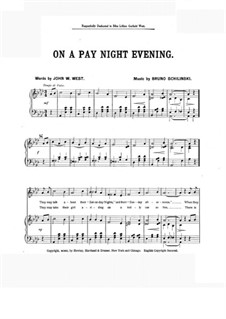 On a Pay Night Evening: On a Pay Night Evening by Bruno Schilinski