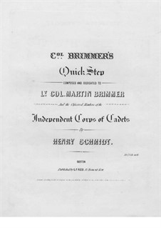 Brimmer's Quickstep: Brimmer's Quickstep by Henry Schmidt