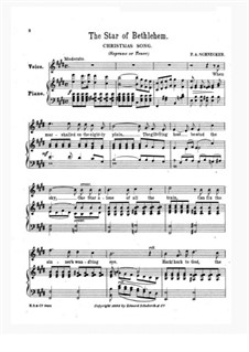The Star of Bethlehem: The Star of Bethlehem by Peter August Schnecker