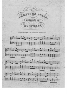 The Celebrated Saratoga Polka: The Celebrated Saratoga Polka by Unknown (works before 1850)