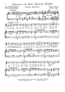 Dance of the Kutie Kids: Dance of the Kutie Kids by Charles E. Roat