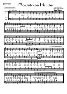 Rodelnde Kinder, Op.102 Nr.4: Rodelnde Kinder by Bernd Gehring