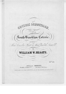 Coterie Schottisch: Coterie Schottisch by William W. Skaats