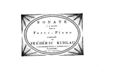 Sonata for Piano Four Hands, Op.8b: Sonata for Piano Four Hands by Friedrich Kuhlau