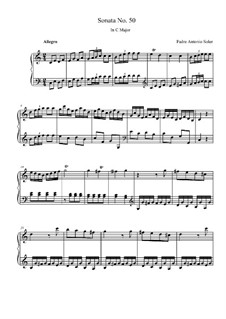 Sonata No.50 in C Major : Sonata No.50 in C Major  by Antonio Soler