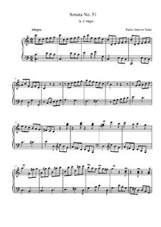 Sonata No.51 in C Major: Sonata No.51 in C Major by Antonio Soler
