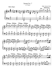 Sonata No.7 in C Major : Sonata No.7 in C Major  by Antonio Soler