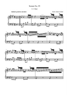 Sonata No.95 in A Major : Sonata No.95 in A Major by Antonio Soler