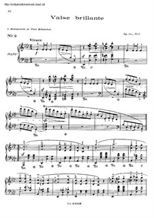 Waltzes, Op.34: Complete set by Frédéric Chopin