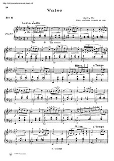 Waltzes, Op. posth.69: Complete set by Frédéric Chopin