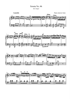 Sonata No.46 in C Major : Sonata No.46 in C Major  by Antonio Soler