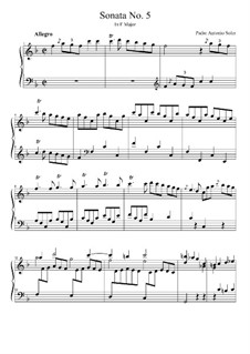 Sonata No.5 in F Major : Sonata No.5 in F Major  by Antonio Soler