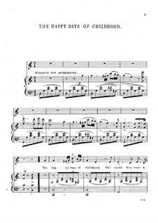 The Happy Days of Childhood: The Happy Days of Childhood by August Waldauer