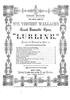 Lurline: Sweet Spirit, Hear My Prayer, for Voice and Piano by William Vincent Wallace