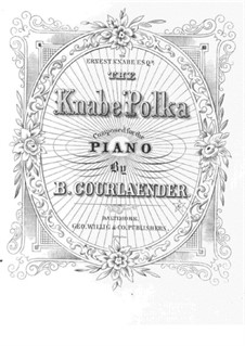 The Knabe Polka: The Knabe Polka by Bernard Courlaender