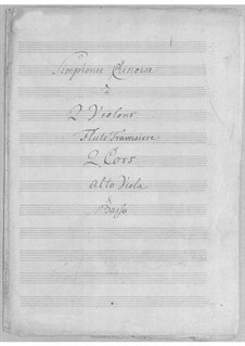 Symphony in A Minor: Symphony in A Minor by Simoni dall Croubelis
