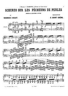 Scherzo: Scherzo by Georges Bizet