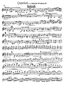 String Quartet in D Minor, Op.10: String Quartet in D Minor by Rodolphe Berger