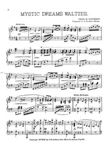 Mystic Dream Waltzes: Mystic Dream Waltzes by Charles R. Stickney