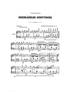 Rheinländler Schottische: Rheinländler Schottische by Flora Wulschner