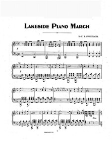 Lakeside Piano March: Lakeside Piano March by F. R. Sweetland