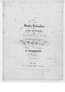 The Staten Islanders: The Staten Islanders by B. Ullmann