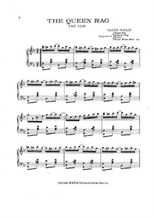 Queen Rag: For piano by Floyd Willis