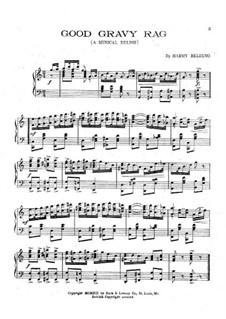 Good Gravy. Rag: Good Gravy. Rag by Harry Belding