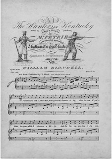 The Hunters of Kentucky: The Hunters of Kentucky by William Blondell