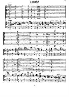 Mass No.3 in F Minor, WAB 28: Movements III-VI by Anton Bruckner