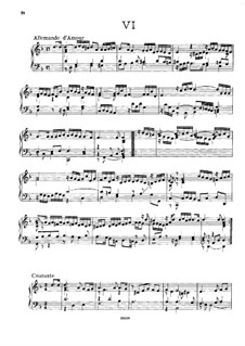 Suites for Organ: No.6-12. Version for piano by Dietrich Buxtehude