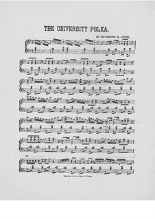 The University Polka: The University Polka by Raymond E. Cook