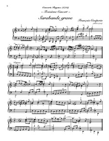 Concerto for Harpsichord No.3: Sarabande grave by François Couperin